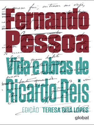 cover image of Vida e obras de Ricardo Reis
